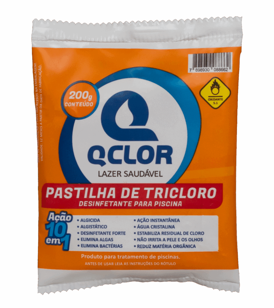 Q Clor Pastilha de Tricloro